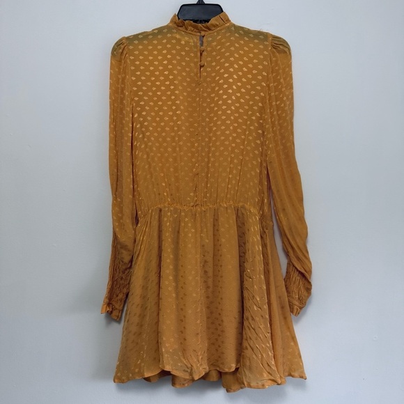 Tularosa Mustard Yellow Gianna Long Sleeve Dress - Picture 11 of 11